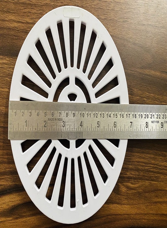 BlueWave Main Drain Cover Without Screw, 17.2cm Circular Drain Cover for Ground Pool, ABS Heavy Flow Water Drain - Image 3